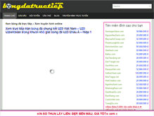 Tablet Screenshot of bongdatructiep.com